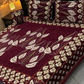 Fancy Velvet Bed Sheet Set - 4 Pieces  FVB 225
